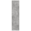 Vidaxl Wardrobe, Concrete Gray Color, 100X50X200 Cm, Chipboard