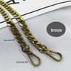Women's Aluminum Chain Shoulder Bag Strap - DIY Woven Handbag Accessories