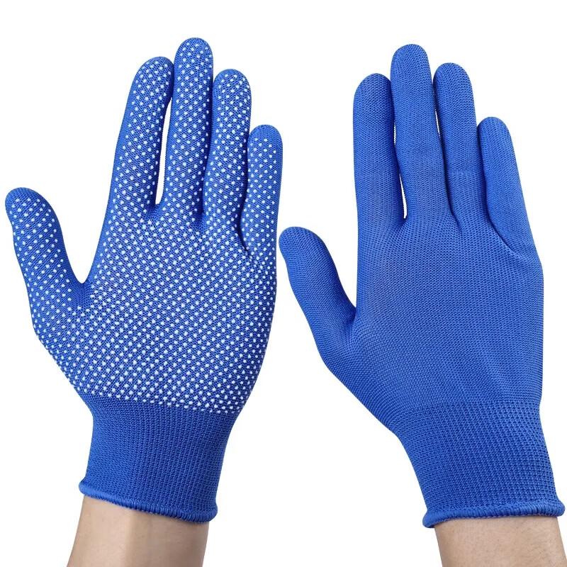 JIAQILI Dotted Nylon Sun Protection Gloves