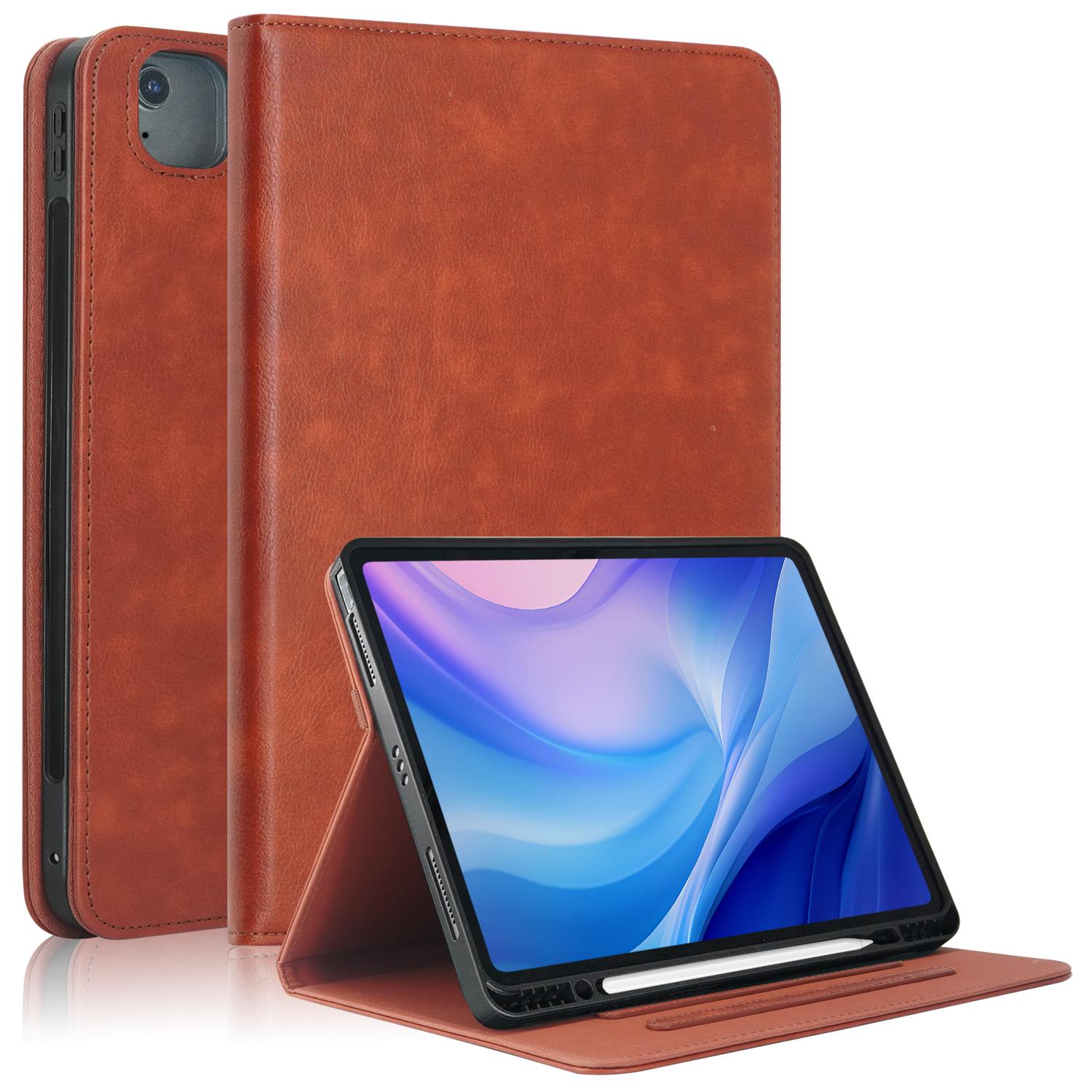 Для iPad Эйр 13 (2025)/(2024)/Про 13 (2025)/13 (2024)/Про 12.9 (2022)/(2021)/(2020)/(2018) Кожаный чехол для планшета C