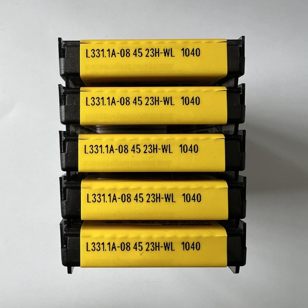 Original Sandvik / L331.1A-084523H-WL 1040 / CNC Lathe Carbide Blade 10 Pcs