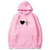Unisex American Style Printed Hoodie - Casual Spring & Autumn Pullover Sweatshirt