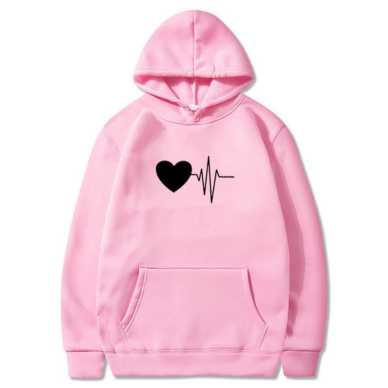 Unisex American Style Printed Hoodie - Casual Spring & Autumn Pullover Sweatshirt
