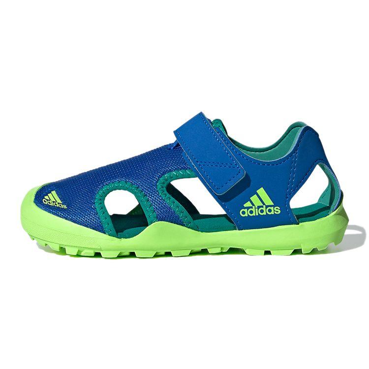 Adidas Captain Toey Low Top Kids Sandals Kids Sandals Blue Green EF2242