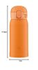 ZOJIRUSHI One-Touch Stainless Steel Mug, Seamless, 0.36L, Orange, SM-WA36-DA