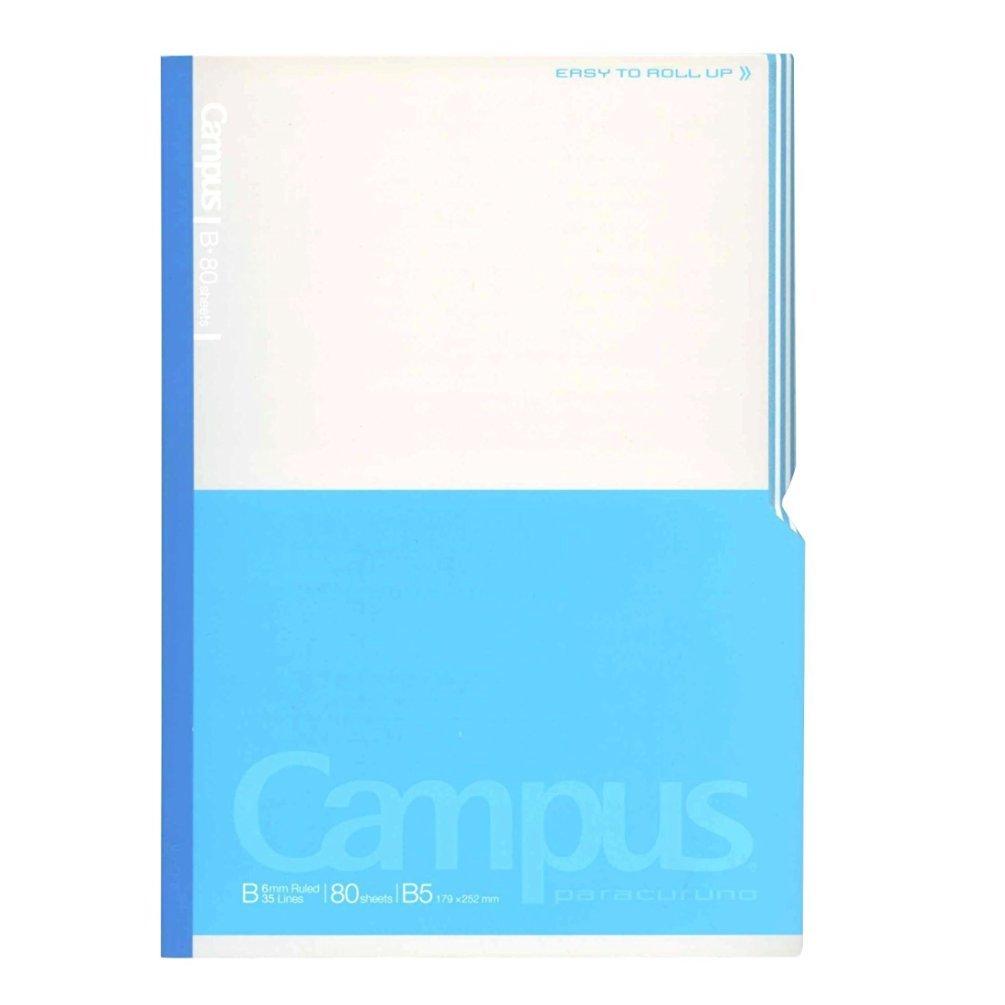 

KOKUYO No-R8B-LB Campus Note (Paracurno) Semi-B5 Medium Horizontal Ruled 80 Sheets