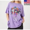 Gorillaz Graphic Purple Rock Tee Shirt New