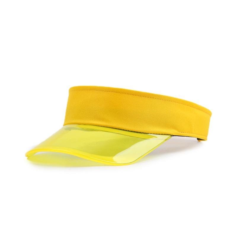 Hat women's summer simple empty top hat tide outdoor travel visor men's versatile seaside sun hat