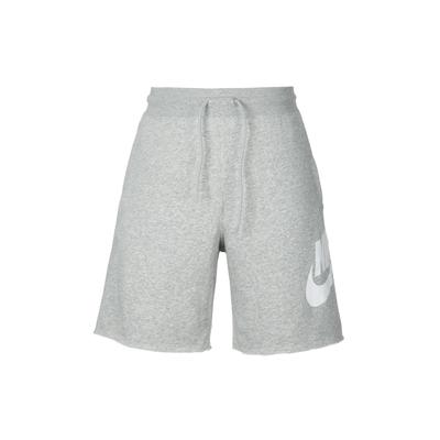 Comfortable Sports Lace-Up Brand Logo Five-Point Casual Shorts Men Shorts Gray FQ4951-063