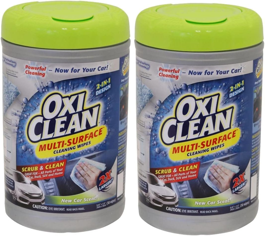 

OXI CLEAN Multipurpose Wet Sheet 300mm x 240mm 30 Set of 2 (Approx. / pieces) [Costco]