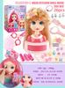 Cross-Border Hair Styling Doll - Comb & Style Hair Playset for Girls