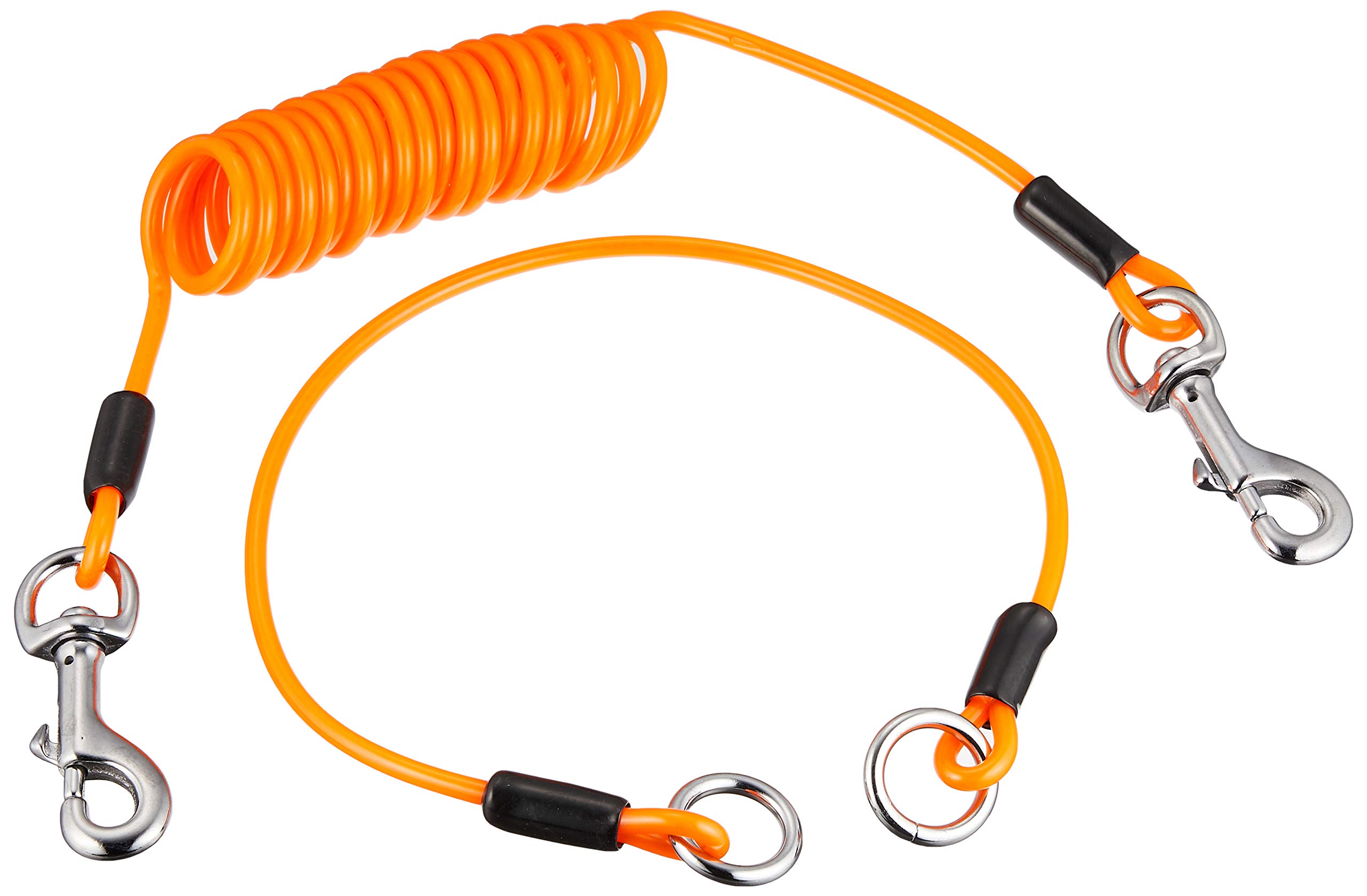 

Doggyman Растягивающийся гибкий поводок, Оранжевый, 2,5 м