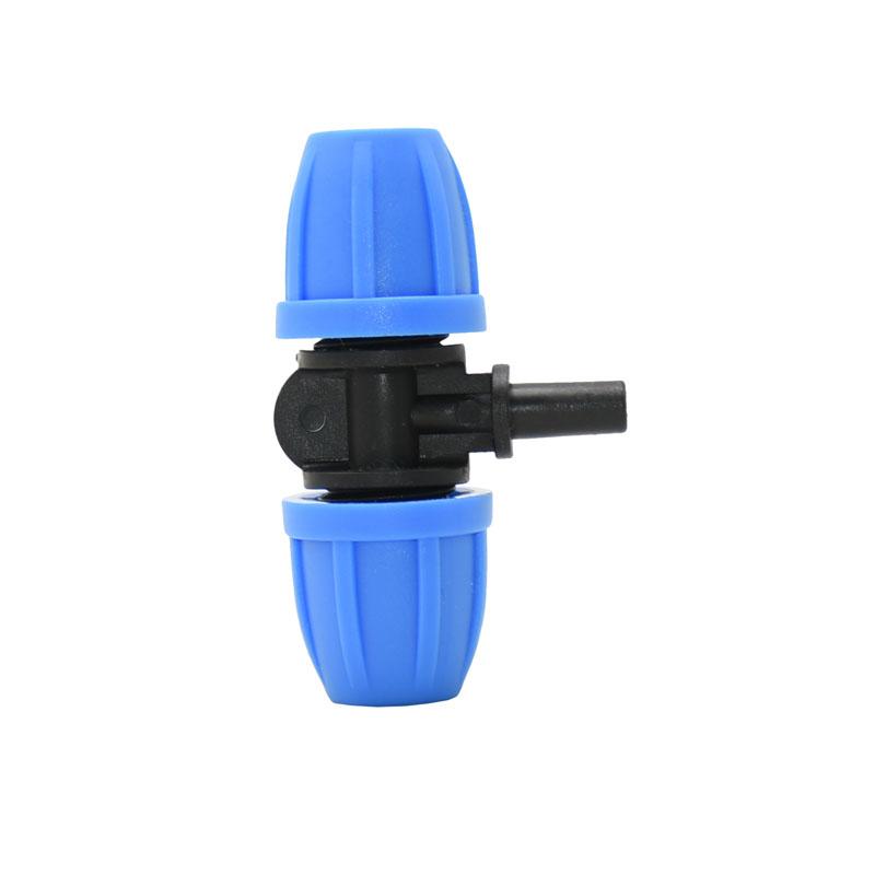 3/8" Gartenschlauch T-Stück Reduzierstück Wasserverteiler Winkel Endstopfen Reparatur 8/11mm 4/7mm Dornverbinder 4 Stück