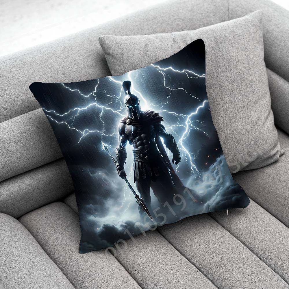 

Spartan Warriors Throw Pillow Case For 50x50cm 40x40cm 55x55cm 45x45cm 30x30cm Square Bedroom Pillowcase Cover 30cmx30cm