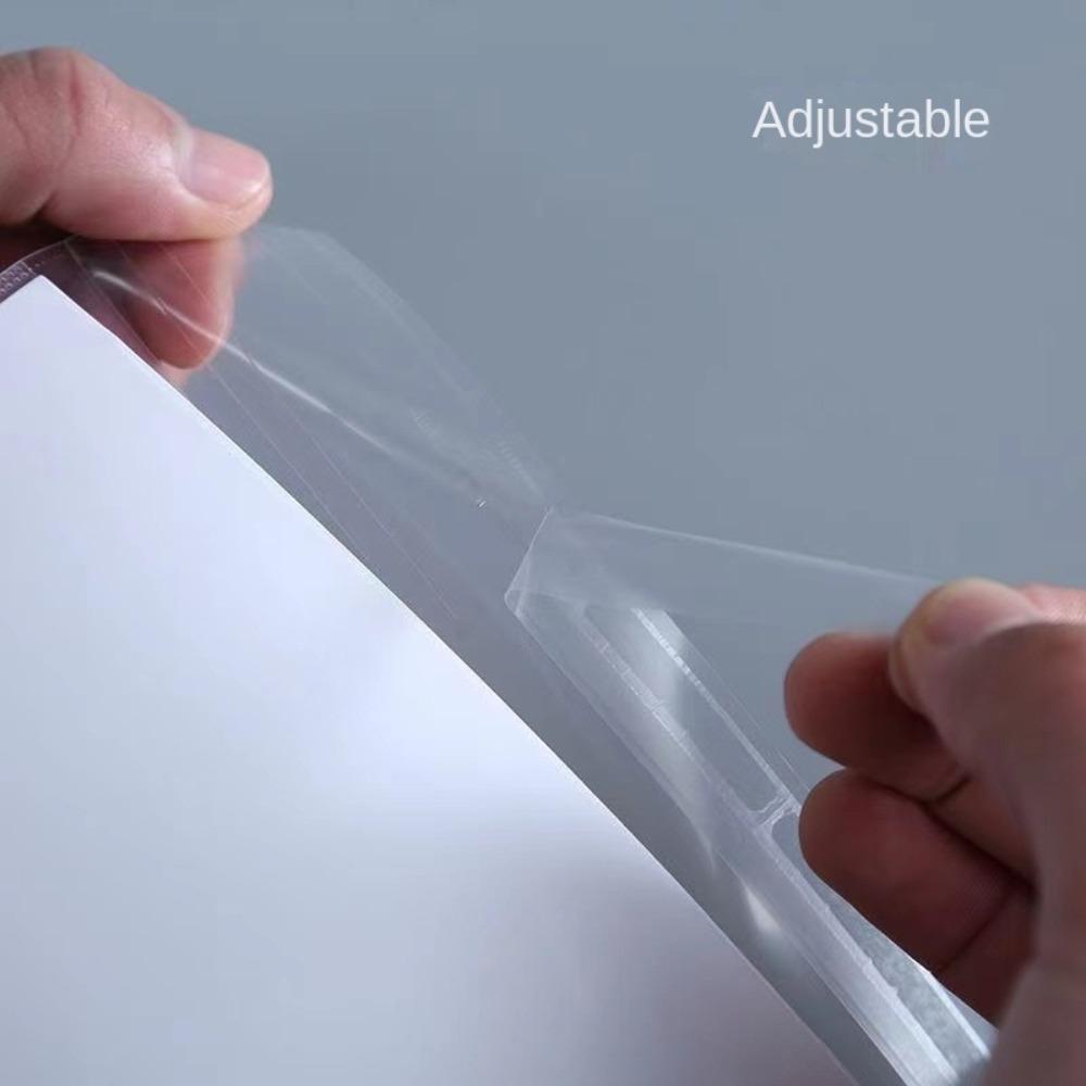 Self Adhesive Clear Book Wrap Transparent Notebook Protector Wrap Book Protector Cover Textbook