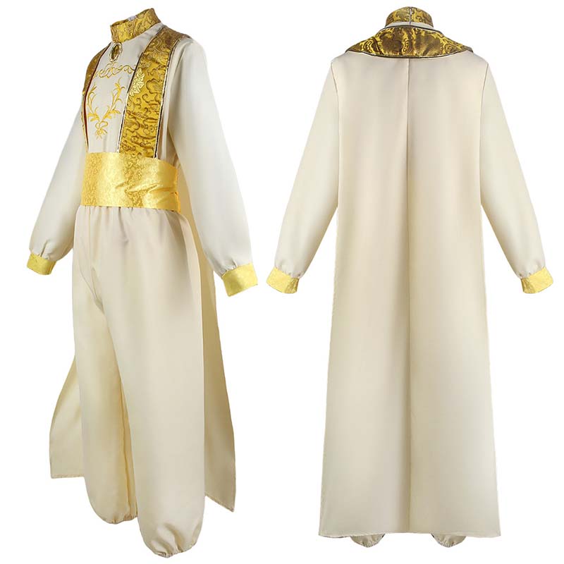 Erwachsenen Arabischer Prinz Cosplay Kostüm Märchen Magie Wunderlampe Arabischer Prinz Outfits Für Halloween Bühnenauftritt