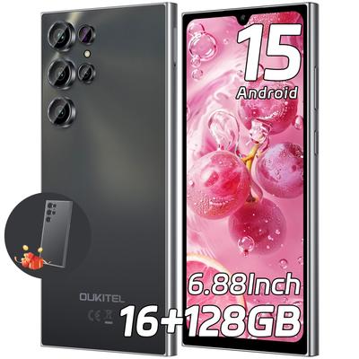 Oukitel C61 Ontgrendelde Mobiele Telefoon - Android 15, 6,88" Scherm Smartphone, 16GB+128GB/1TB, 5150mAh Batterij Telefoon, 13MP Camera, 4G Dual Sim Mobiele Telefoons