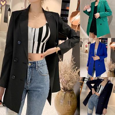 Coolred-Women Long Sleeve Skinny Short OL 1-Button Casual Outwear Blazer