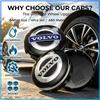 For Volvo XC90 XC60 XC40 V40 V50 V60 S40 S50 S60 S70 S80 S90 240 C70 Vnl Truck 4Pcs 56mm Car Wheel Center Caps Hub Cap Covers Emblem