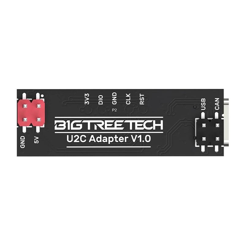 U2C-Modul V1.0 – übernimmt die 32-Bit-ARM-Cortex-M0+-Serie STM32G0B1CBT6 Hauptsteuerung für BIGTREETECH-Pi V1.2, unterstützt CAN-Bus