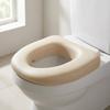 Raised Toilet Seat Cushion Soft Enhanced Comfort for Elderly Reusable Washable Padded