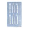 Flexible Nail Art Silicone Molds Create Flower Bowknot Charms For Professional Nail Design And Jewelry Making