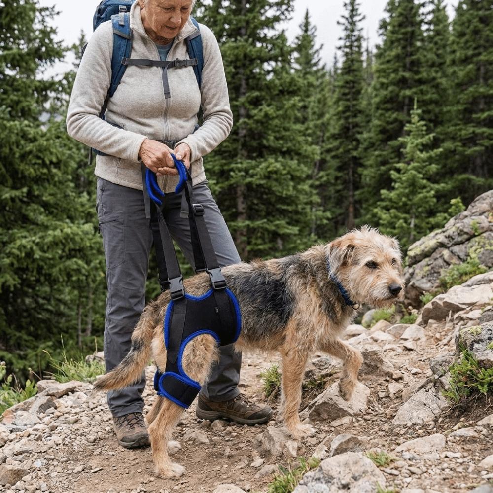 Adjustable Dog Rear Leg Support Breathable Dog Lift Harness Mobility Aid