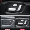 Car Seat Adjustment Switch Button Knob Cover Trim For Mazda CX5 CX-5 KF 2017-  2024 Carbon Fiber Interior Accessories