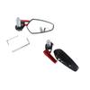 1 Pair Motorcycle Rear View Mirror 360 degrees  Rotatable   Glass Clear     Handlebar Side Mirror