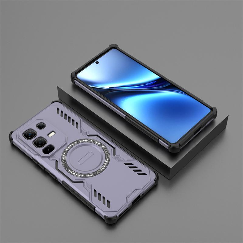 For Infinix Note 50S Case For Infinix Note 50S Anti-knock Magnetic Adsorption Wireless Charge Cover For Infinix Note 50S Case