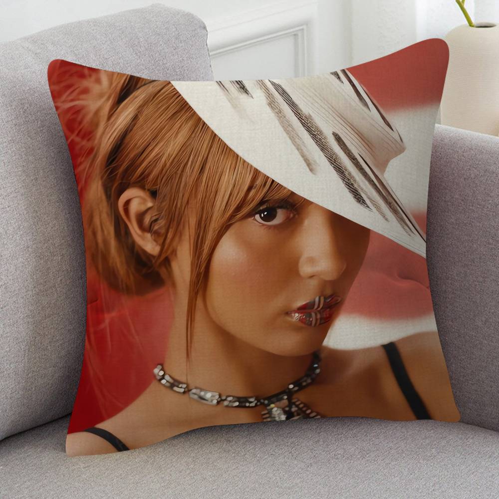 Singer Pink Pantheress Pillow Case Soft Double Sided Print Sofa Cushion Cover Throw Pillow Covers
