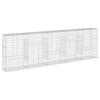 Gabion with Lid 500 X 50 X 150 Cm Galvanized Steel