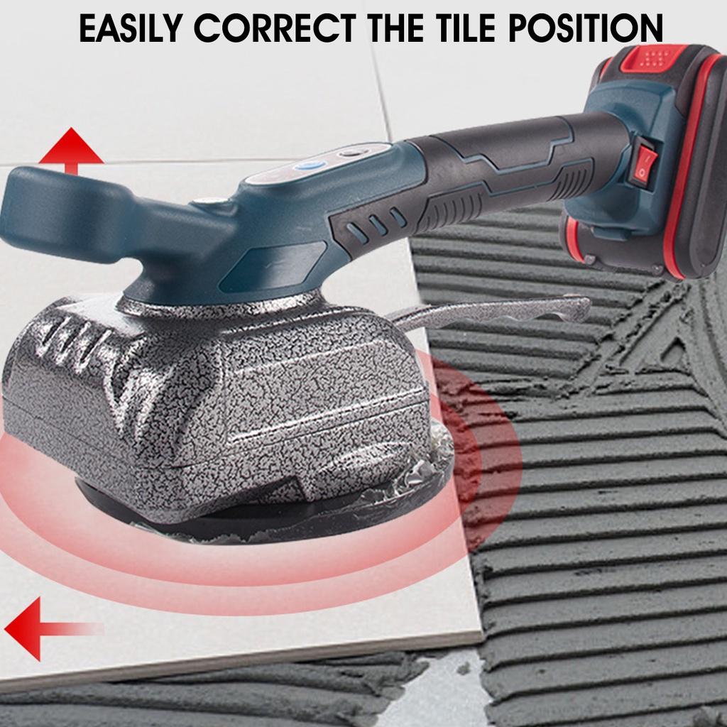12V/24V Elektrische Fliesenmaschine Vibratoren Hohe Leistung Akku-Fliesenvibratoren Automatisches Bodenfliesen Fliesenwerkzeug