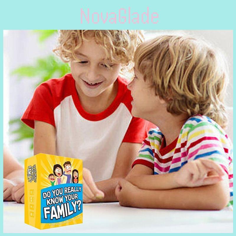 Genuinedo You Really Know Your Family Educational Board Game For All Ages