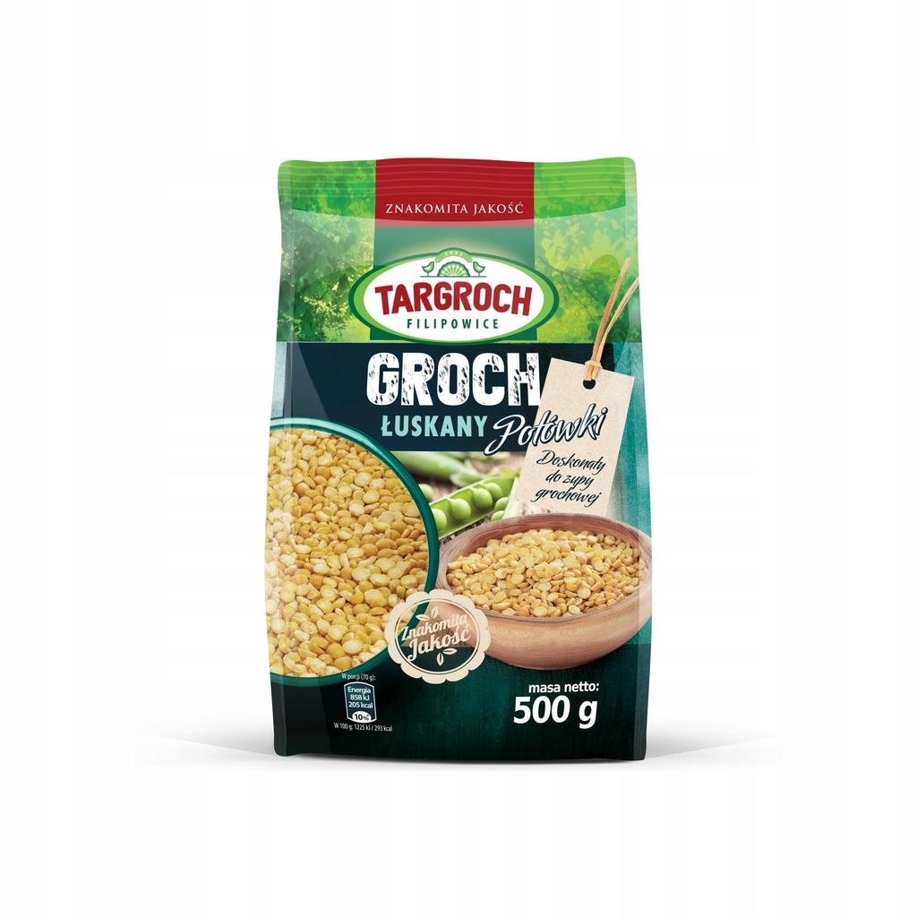 Targroch Peeled Peas 500G