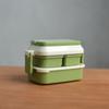 1/12 Dollhouse Simulation Hand-Held Lunch Box Picnic Box Model Doll Home Mini Kitchen Tableware Decoration Pretend Play Toys