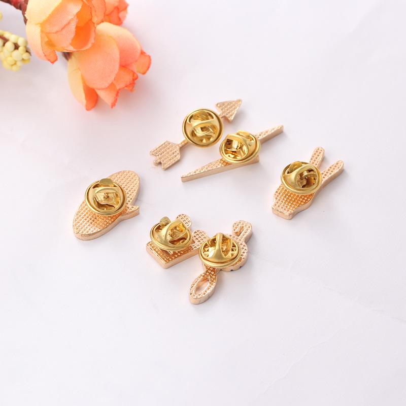 2022 Cartoon-Brosche: Kreative Handflächengeste, Musiksymbol, Blitz Emaille-Anstecknadel