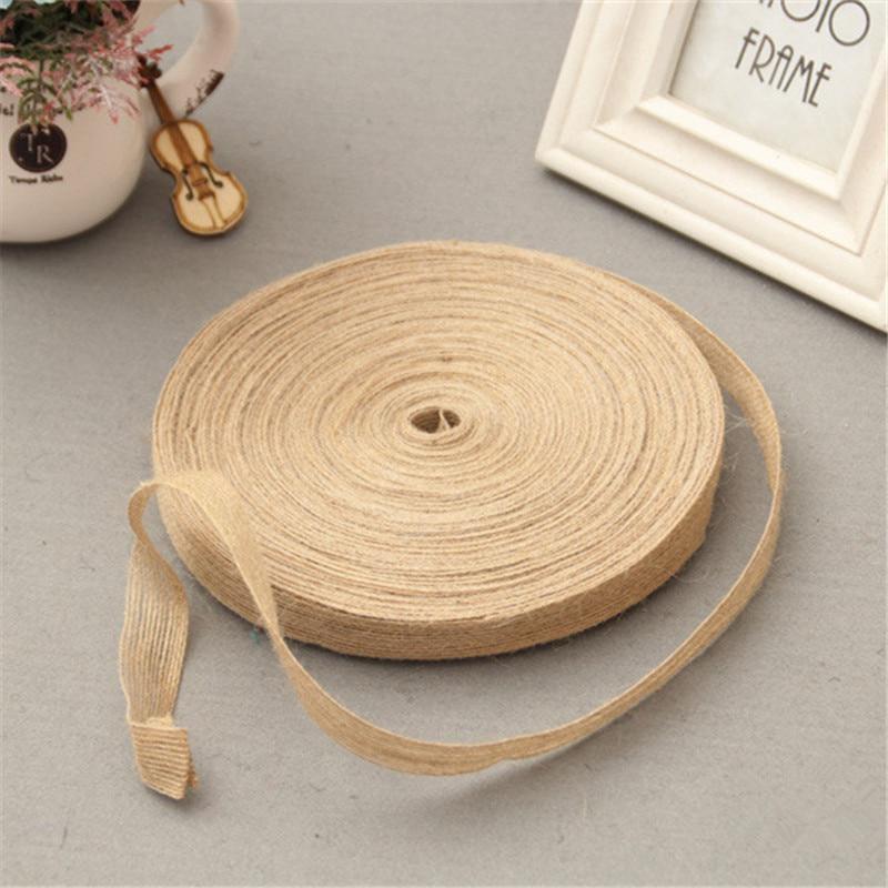Buy Multi Styles Natural Jute Burlap Hessian Ribbon Tapes at affordable ...