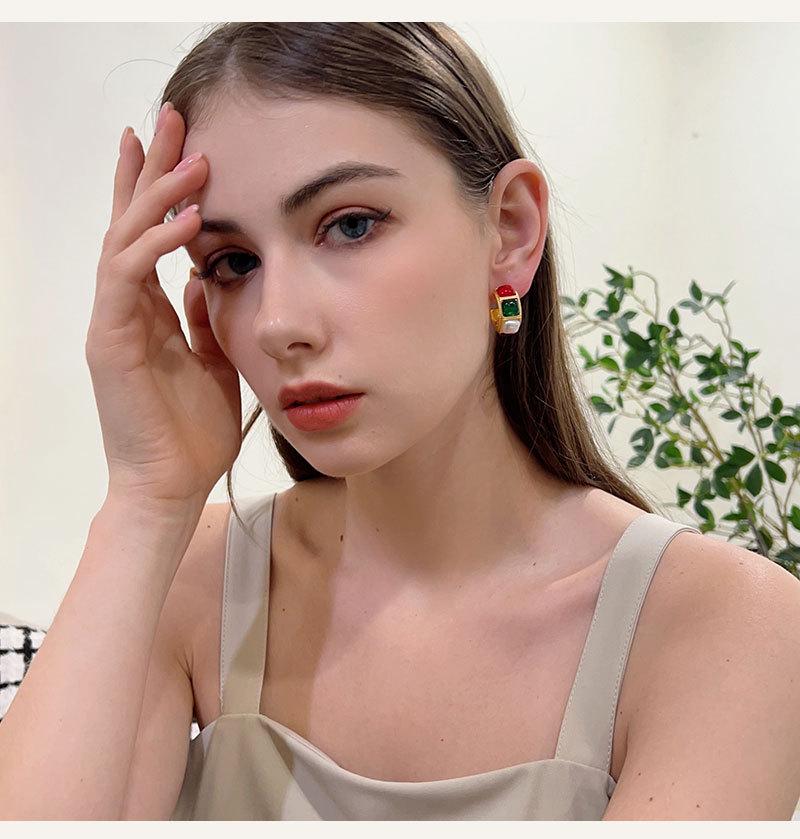 

Винтажные серьги-пусеты с жемчугом из Циндао, игла из серебра 925 пробы, ретро, легкая роскошь, серьги-дофамин, мода осень/зима