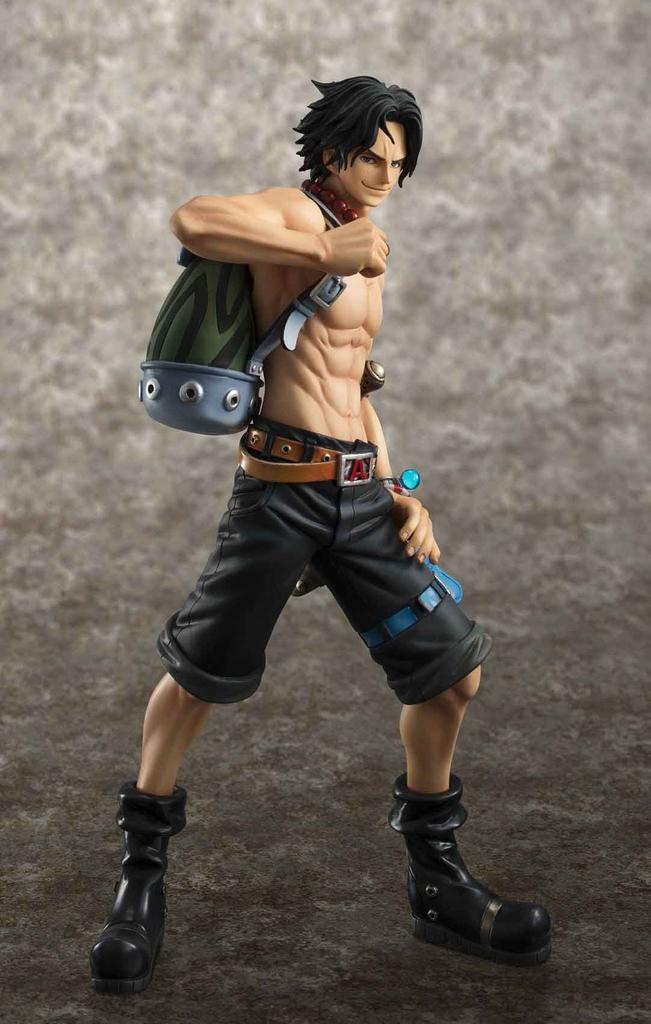 One Piece Portgas Ace 10th LIMITED 230mm Malovaná kompletní figurka Portrét.Of.Pirates NEO-DX D. Ver. (Další prodej Encore) Cca. ABS a PVC