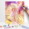 Disney Rapunzel Oil Paint Digital Painting Art Kit Handmade DIY Painting Kit Home Decor