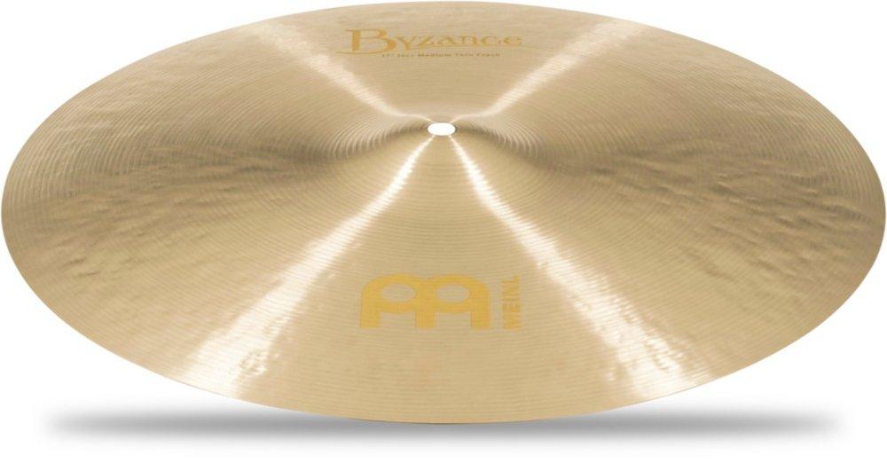 MEINL Cymbals Byzance Jazz Series Crash Cymbals Medium Thin Crash B17JMTC 17"