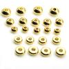 20Pcs 4/5/6/8mm Stainless Steel Round Flat Rondelle Spacer Beads Metal Loose Abaci Beads Charms for Jewelry Making Accessories