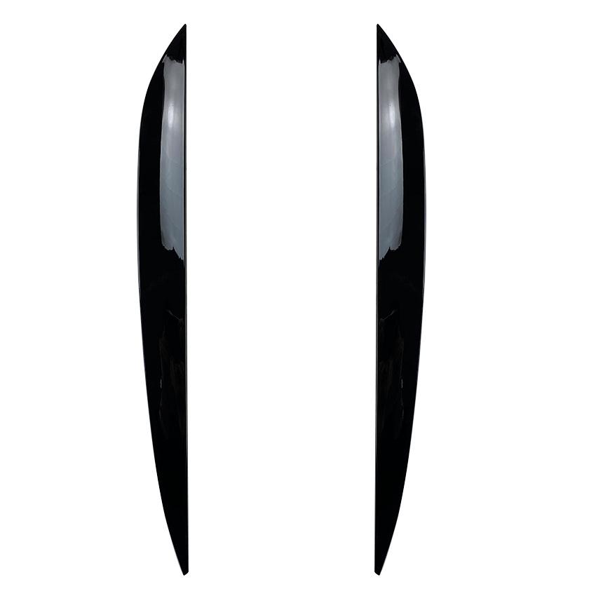 For Volkswagen VW Touareg 2010-2018 Car Front Headlight Eyelid Trim Cover ABS Plastic