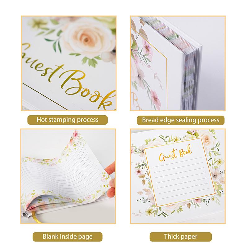 Wedding Guest Book Elegant Guest Book Weddings Reception Baby Shower Polaroid Guest Book For Wedding And Special Events Wedding