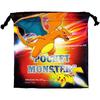 Tees Factory Flat Drawstring Bag, 20x20cm, Pok?mon Fire Flame, PM-5530169FF