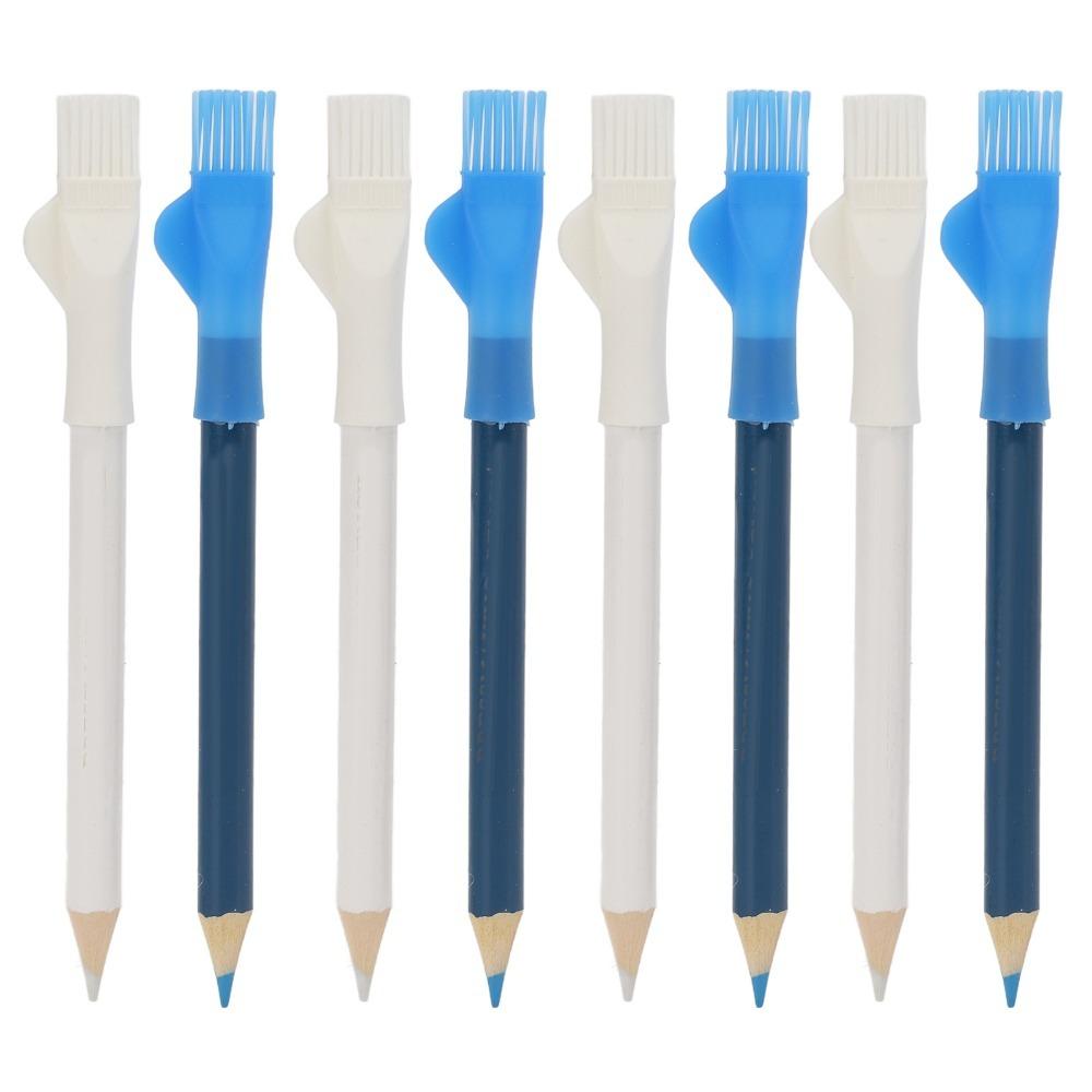 8pcs Wide Application Fabric Pencil Clear Lines Sewing Chalk Premium Tailors Chalk For Quilting