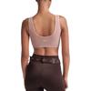 Nike × SKIMS Ribbed Seamless Lightweight Breathable Soft Sports Bra Women Underwear BABRA9713W-HEC
