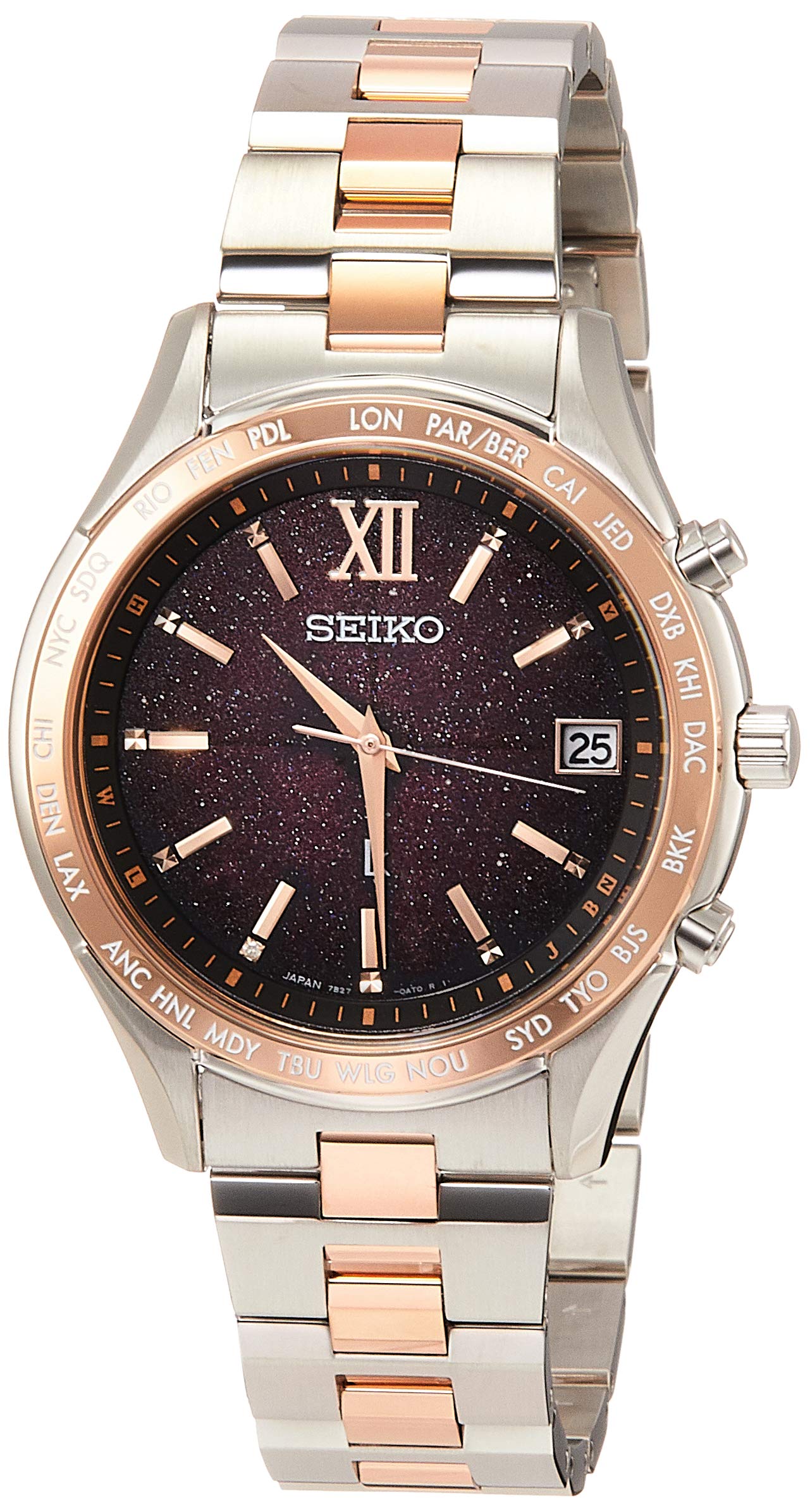 

Seiko Watch LUKIA SSVH032 Men s Silver Watch