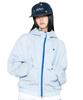Glack Gzj002 Merlin Seersucker Check Windbreaker (Sky Blue)